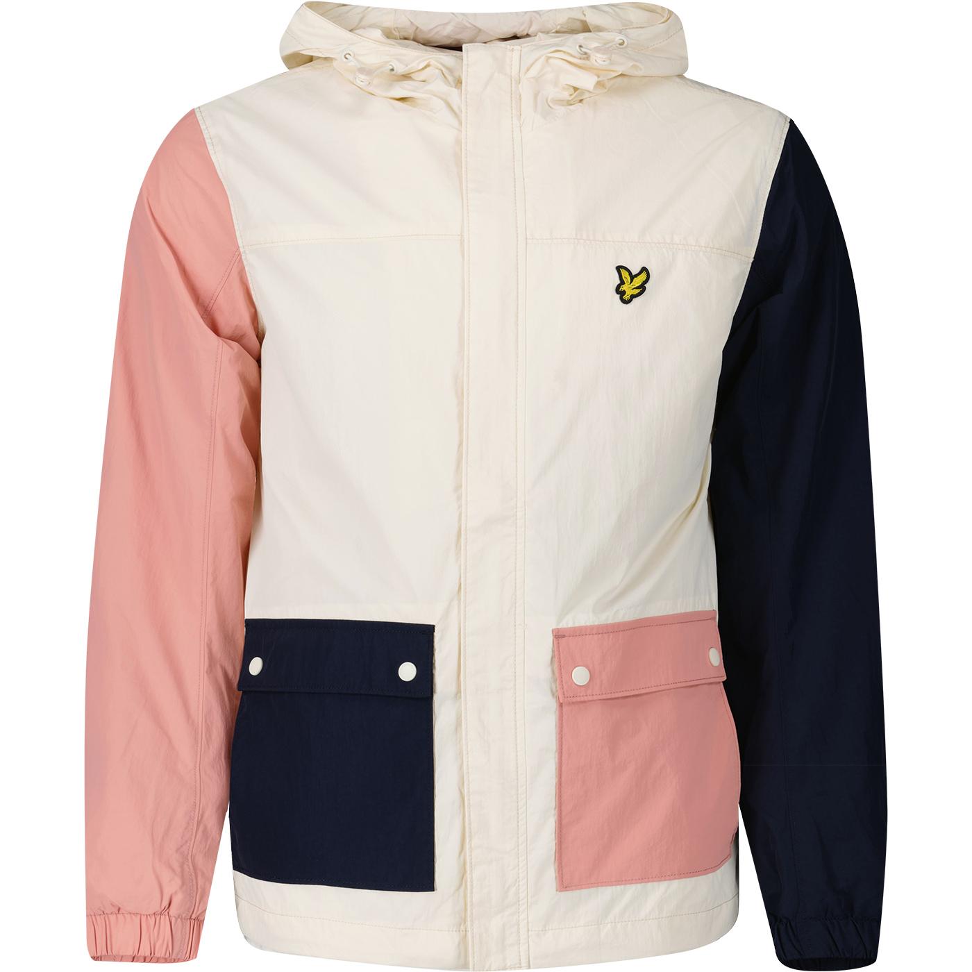 LYLE & SCOTT Retro Colour Block Hooded Jacket (OW)