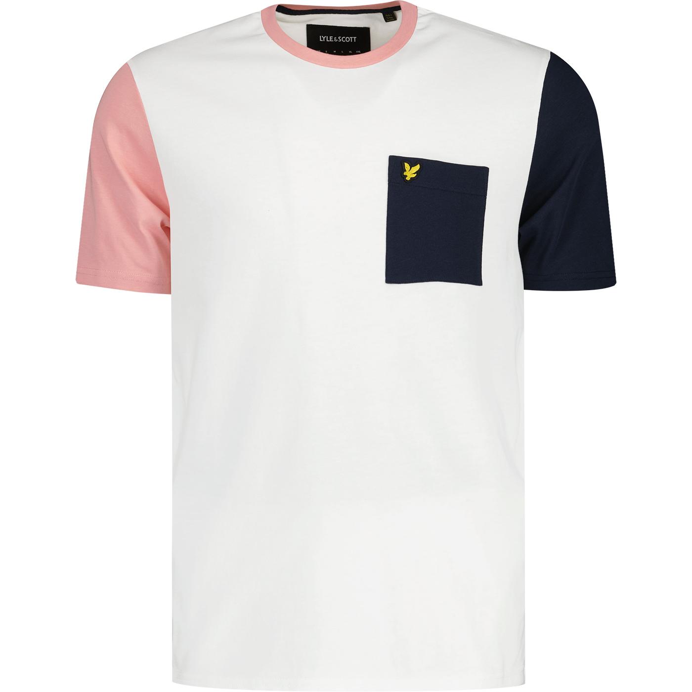LYLE & SCOTT Contrast Sleeve Pocket T-shirt (OW)