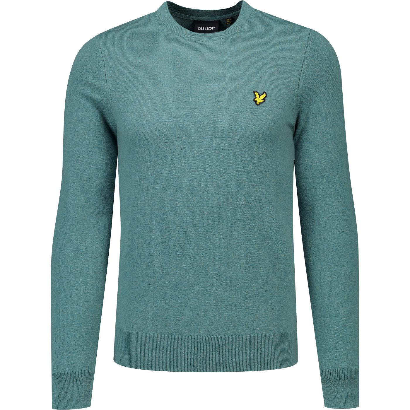 LYLE & SCOTT Cotton Merino Crew Neck Jumper (AG)