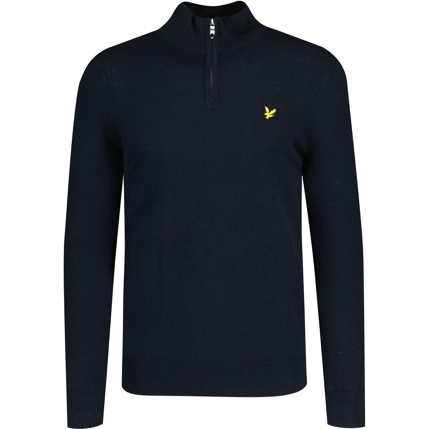 Lyle & Scott Merino Blend Quarter Zip Jumper (DN)