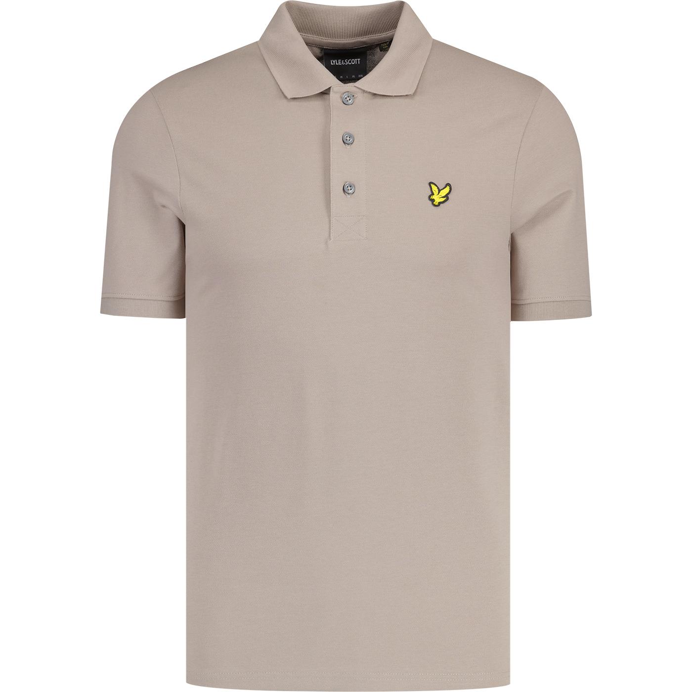 LYLE & SCOTT Mod Slim Fit SS Plain Polo Shirt (HT)