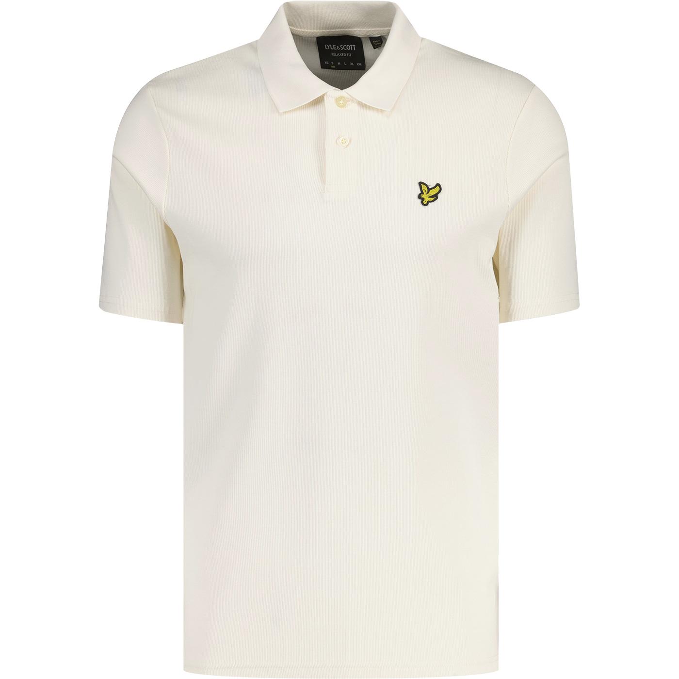Lyle & Scott Men's Relaxed Fit Ribbed Polo Shirt N