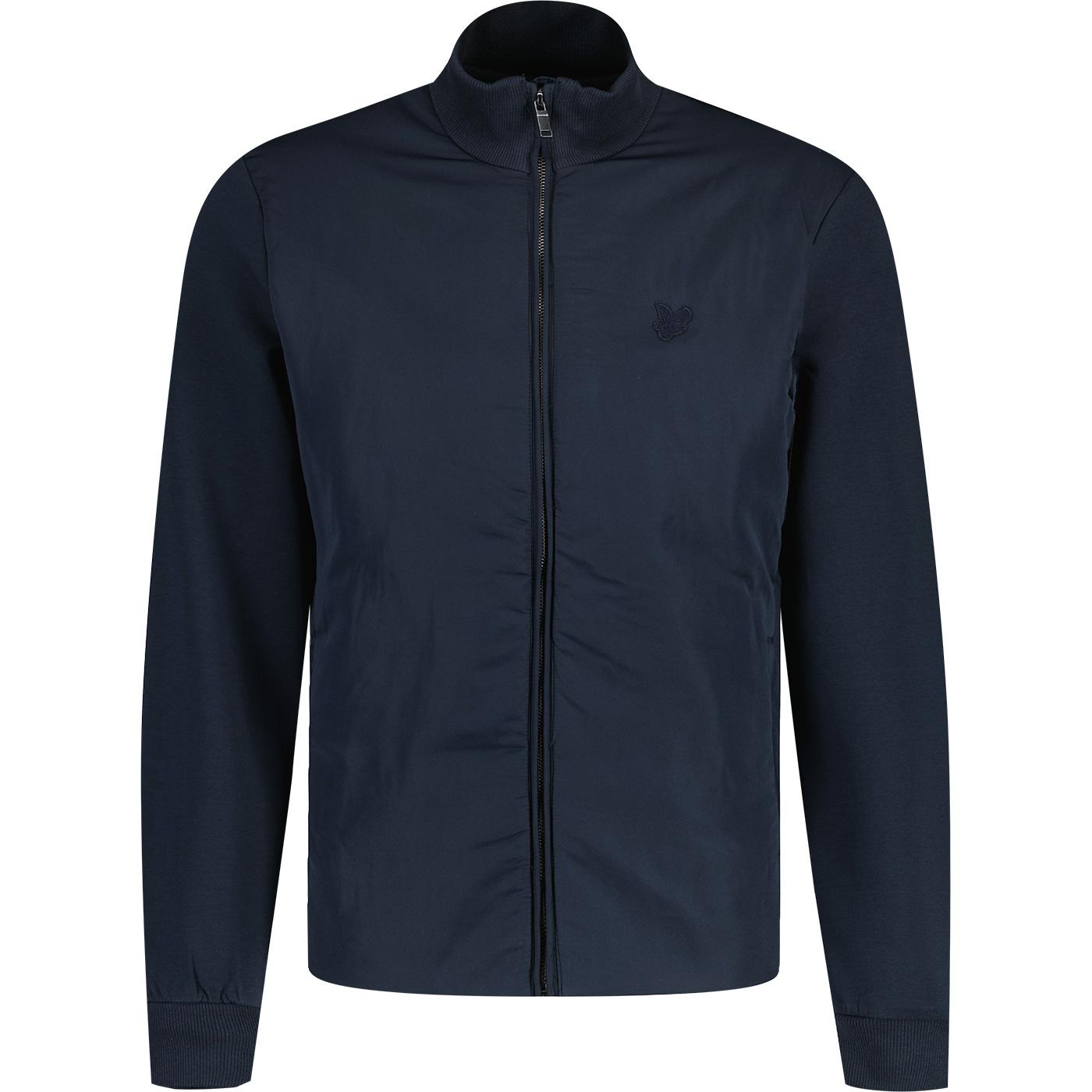 Lyle & Scott Funnel Neck Tonal Hybrid Jacket DN