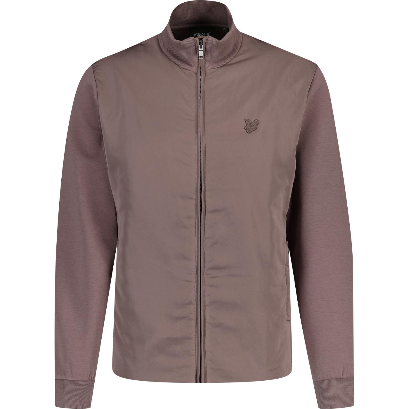 Lyle & Scott Retro Funnel Neck Tonal Hybrid Jacket