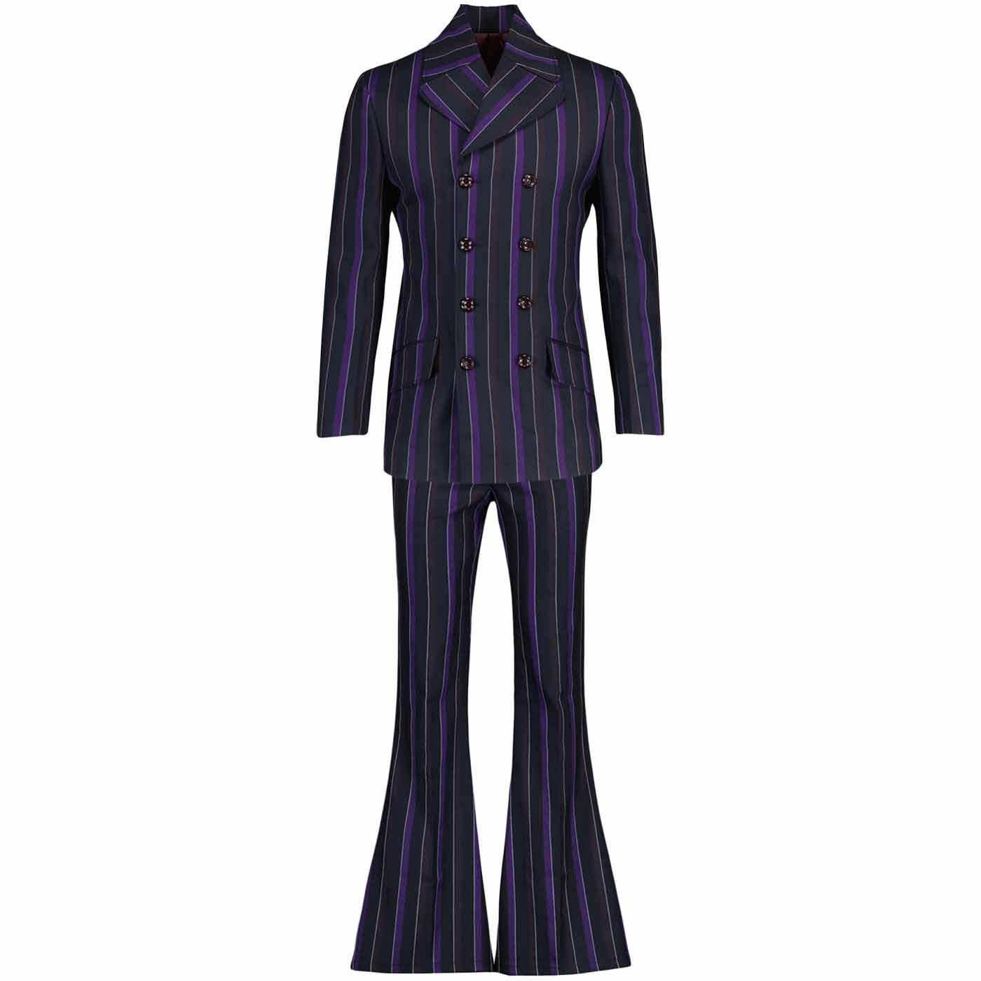 Madcap England Backbeat Double Breasted Flare Suit