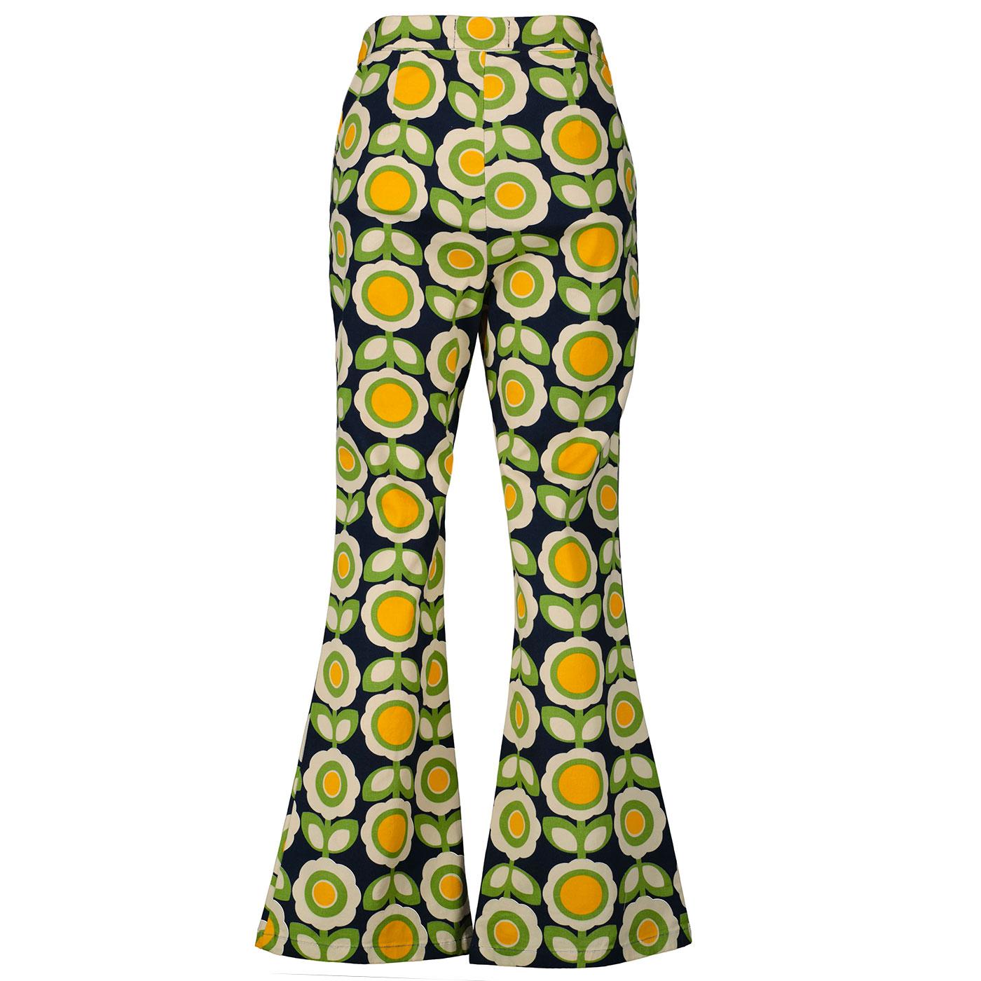 Belle MADCAP ENGLAND Women's Retro 70s Flares G