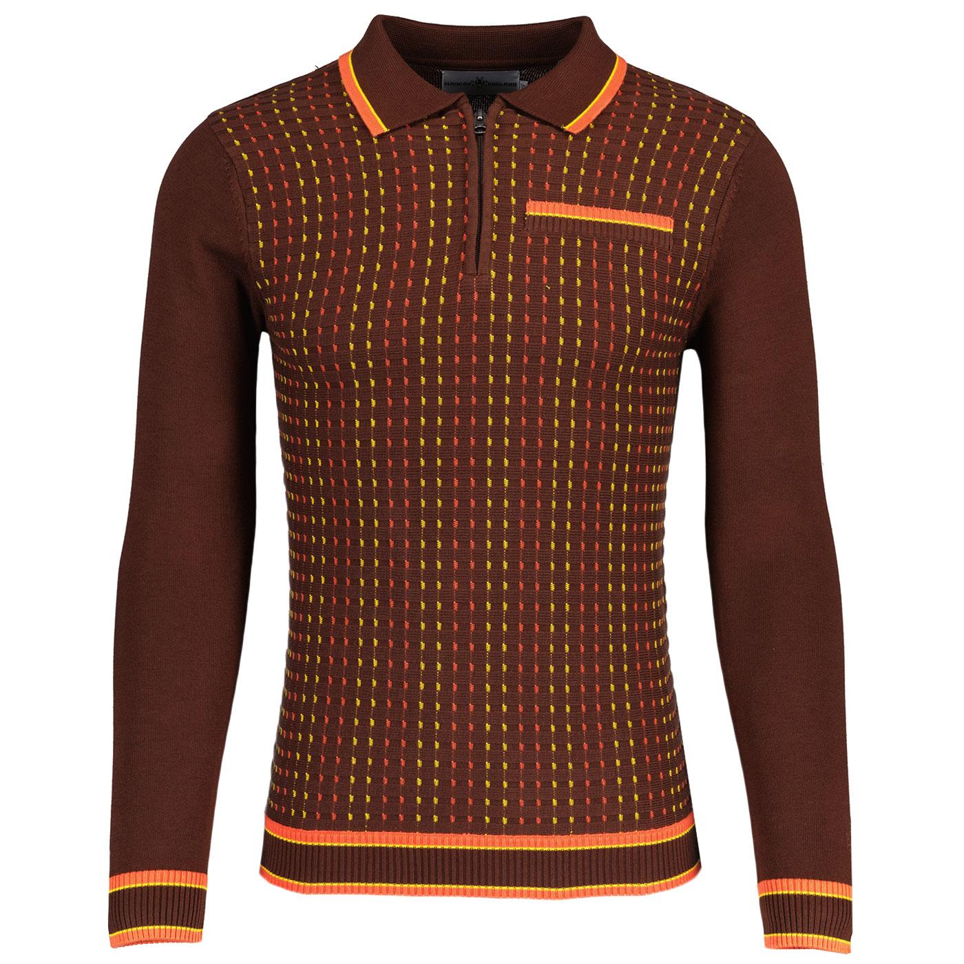 Coltrane Madcap England Mod Jacquard Knit Polo PS