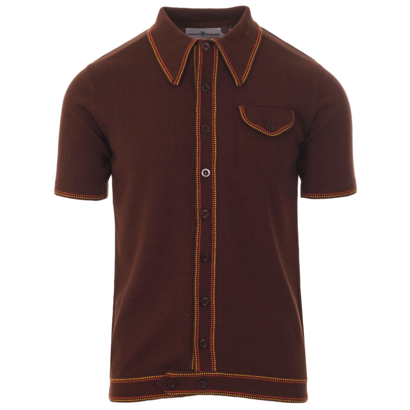 Crawdaddy MADCAP ENGLAND Micro Dash Knit Polo (PS)