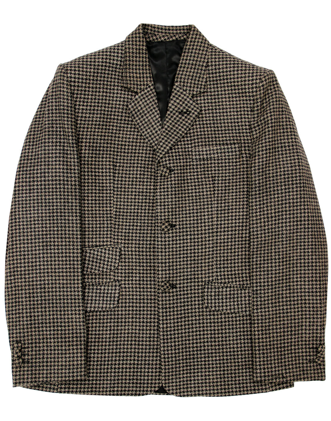 MADCAP ENGLAND Dylan Retro Mod Dogtooth 3 Piece Suit