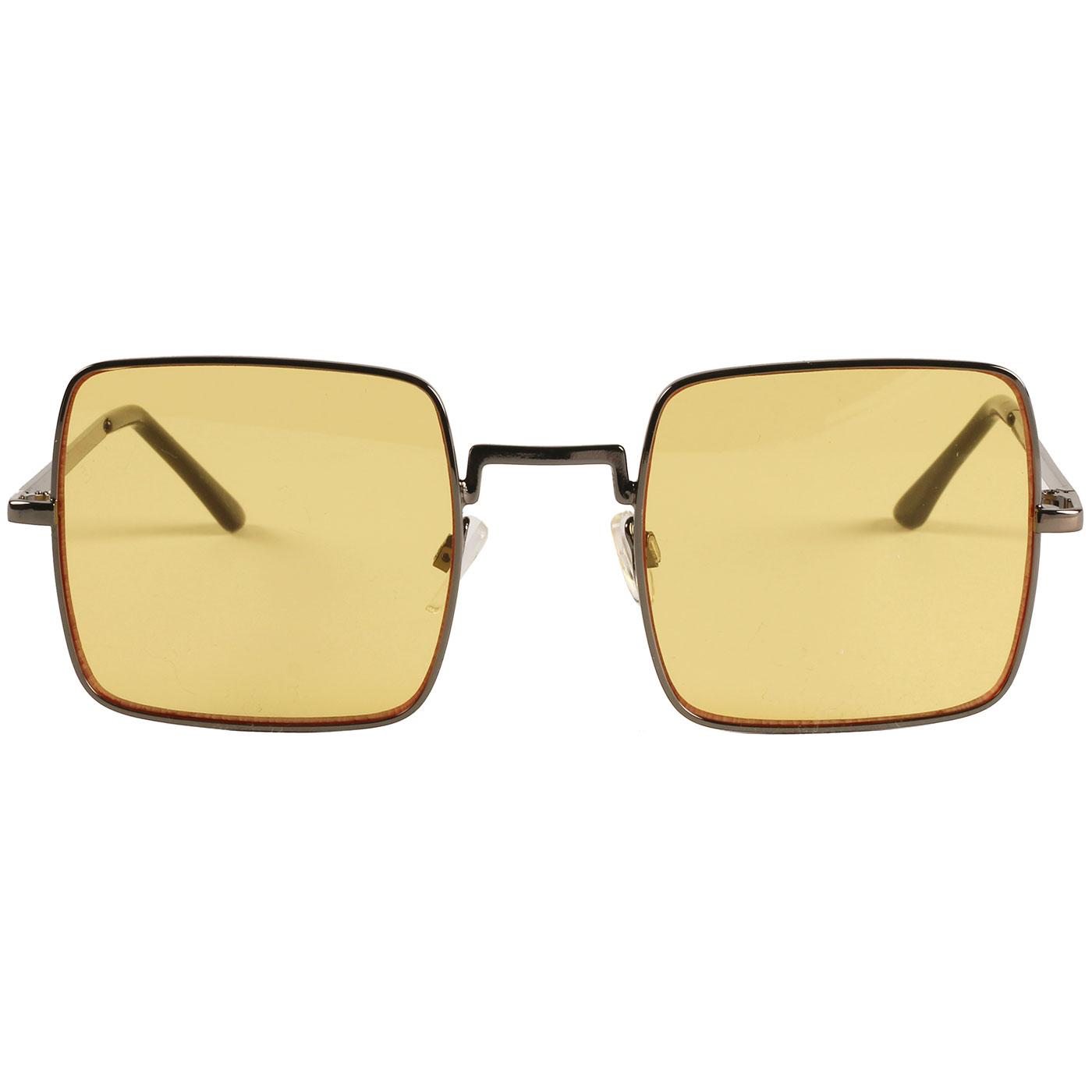 Harrison MADCAP ENGLAND 60s Square Sunglasses (Y)