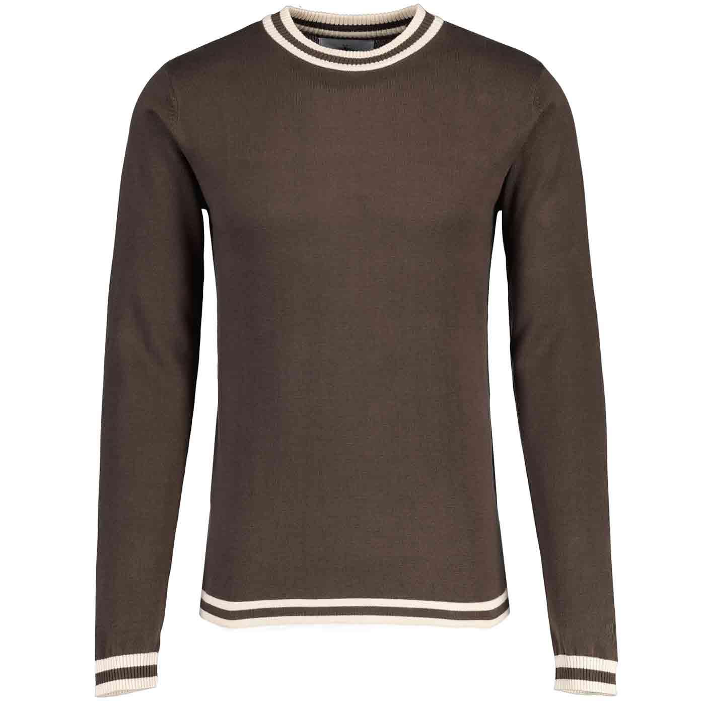 LS Moon MADCAP ENGLAND Mod Tipped Knit Jumper (D)