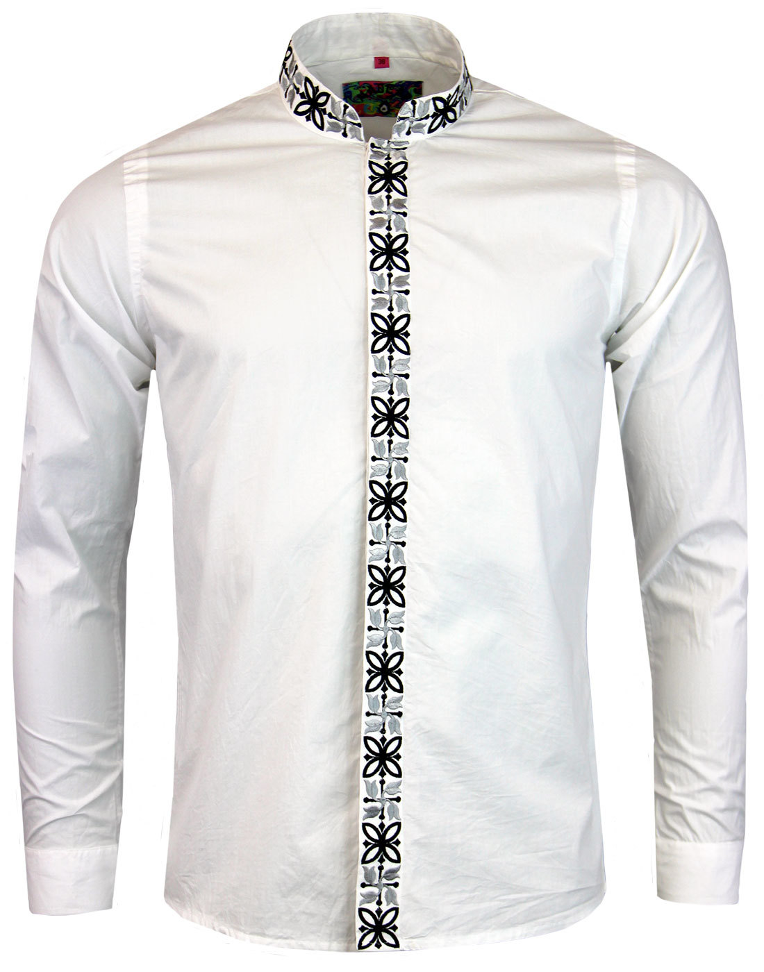 Avory MADCAP ENGLAND 60s Mandarin Collar Shirt (W)