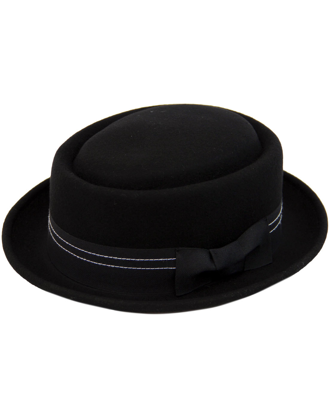 MADCAP ENGLAND Mod Revival Wool Felt Porkpie Hat