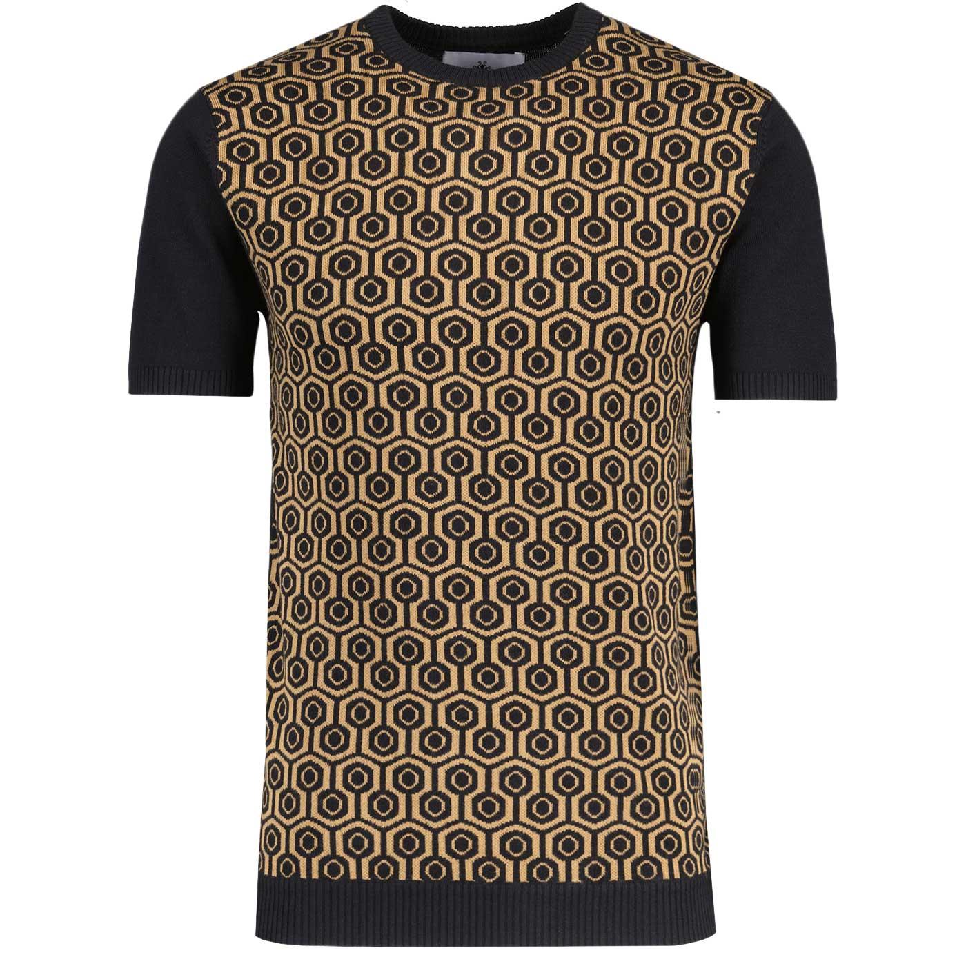 Overlook Madcap England Honeycomb Knit Tee B/FL