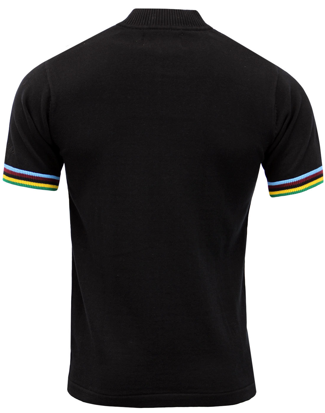 black cycling top