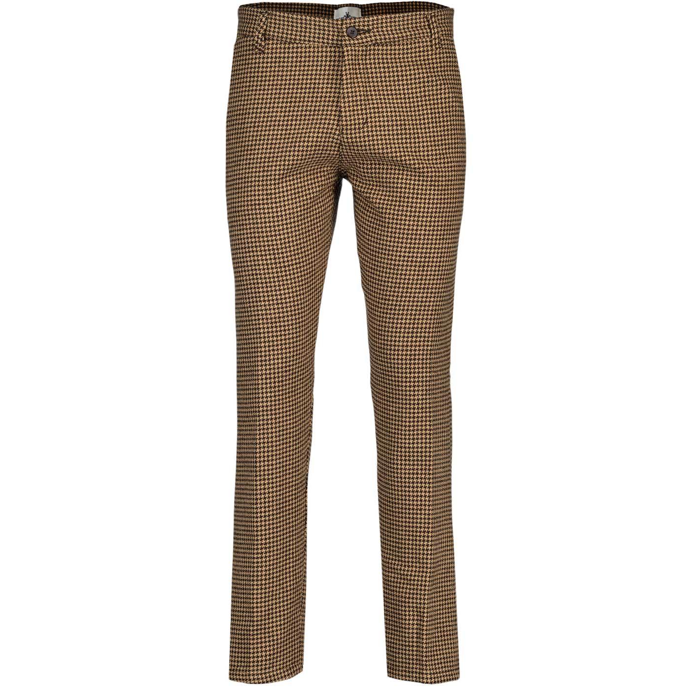 Dylan MADCAP ENGLAND Brushed Dogtooth Trousers C/S