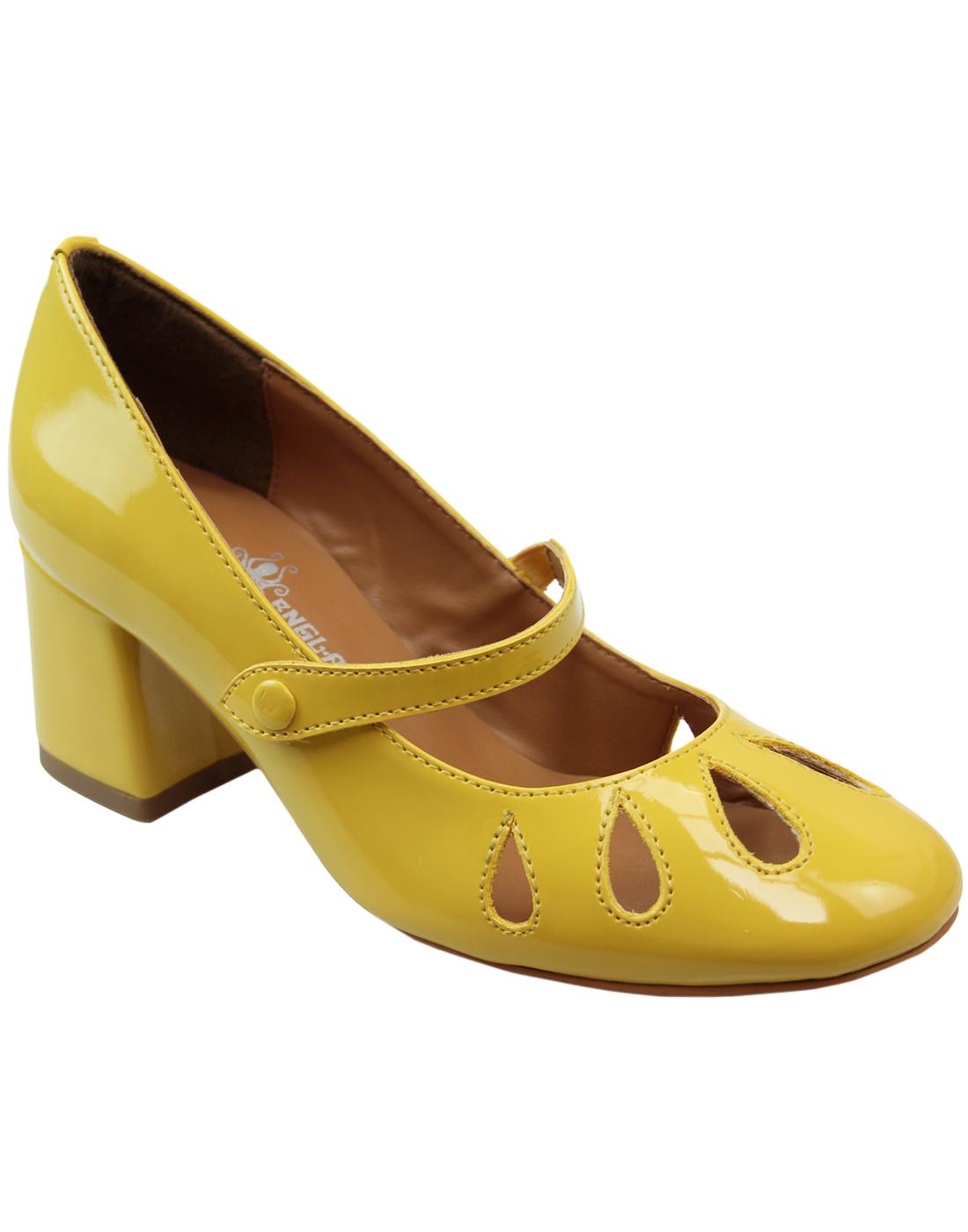 yellow mary janes womens