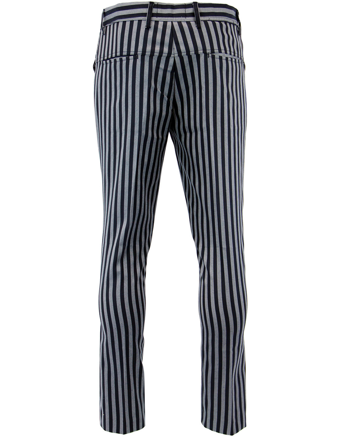 MADCAP ENGLAND Meadon 60s Mod Boating Stripe Frogmouth Trousers