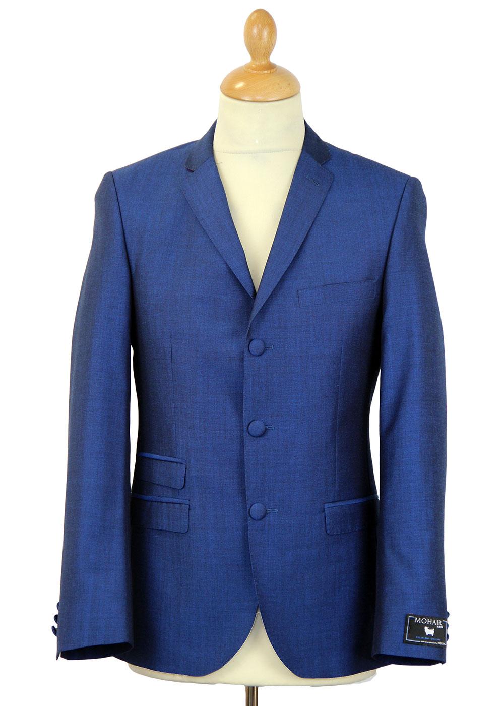 Blue Flame MADCAP Retro Mod Mohair Tonic Suit 