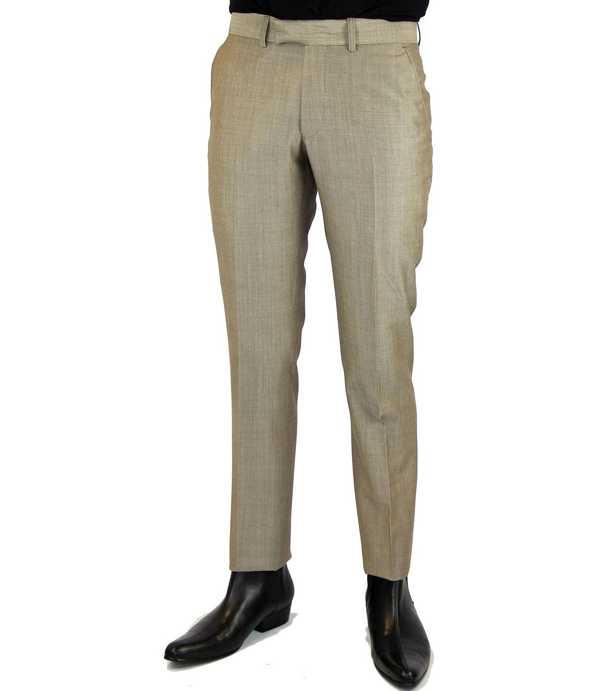 Tailored by Madcap England 60s Mod Mohair Trousers