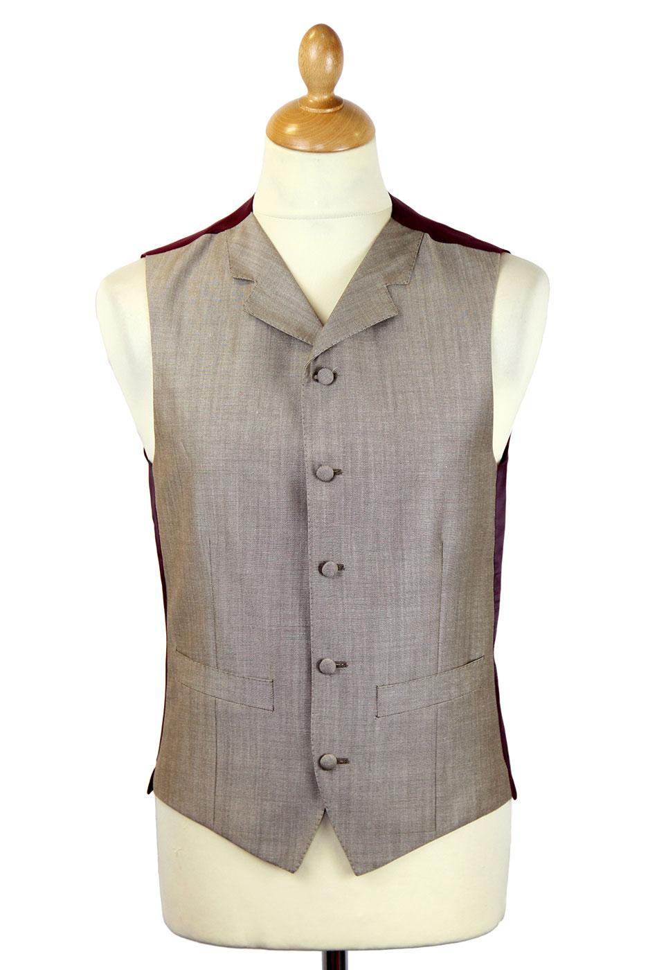 Tailored by Madcap England Mod Mohair Waistcoat T