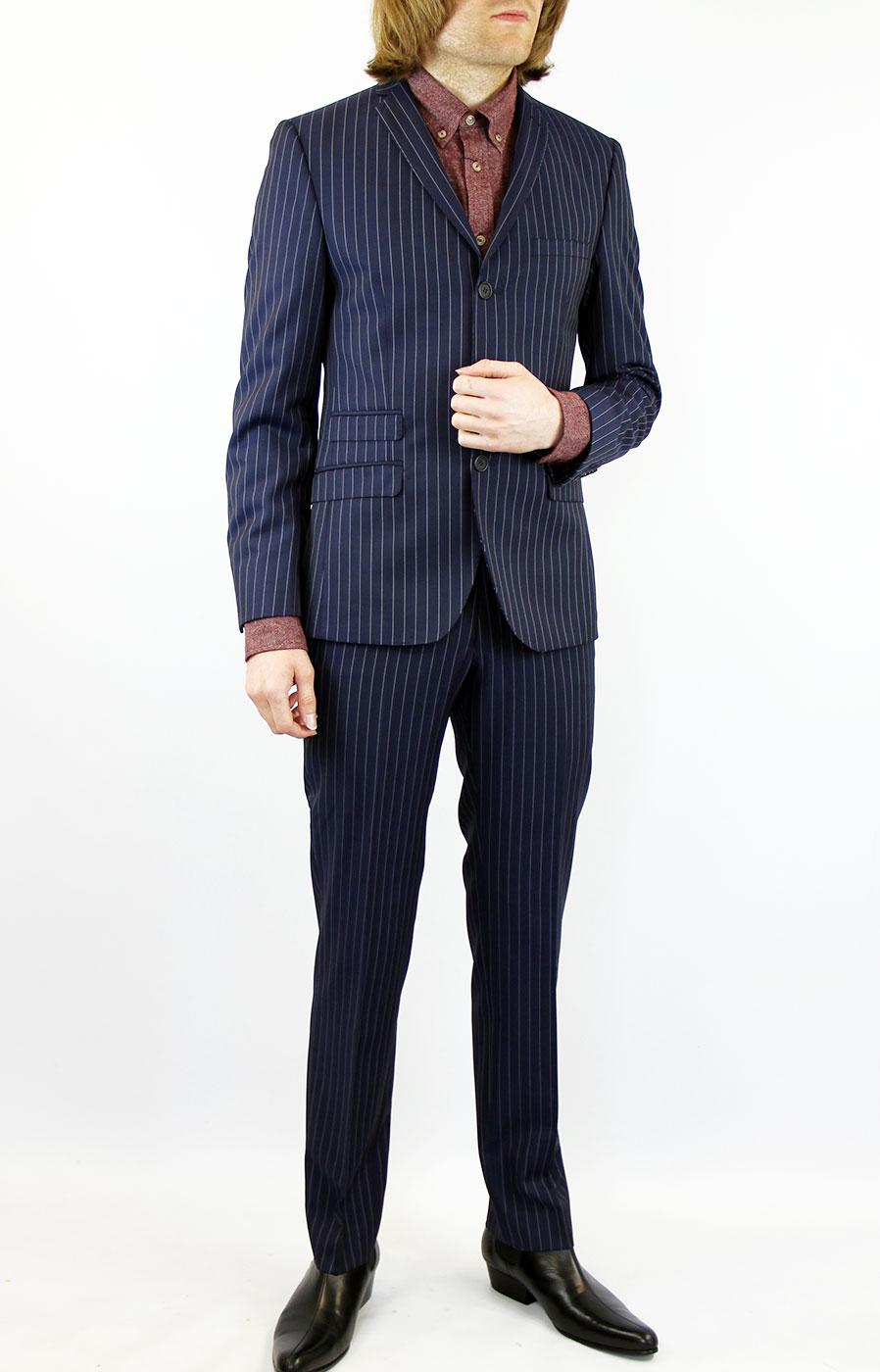Tailored by Madcap England 3 Button Pinstripe Suit