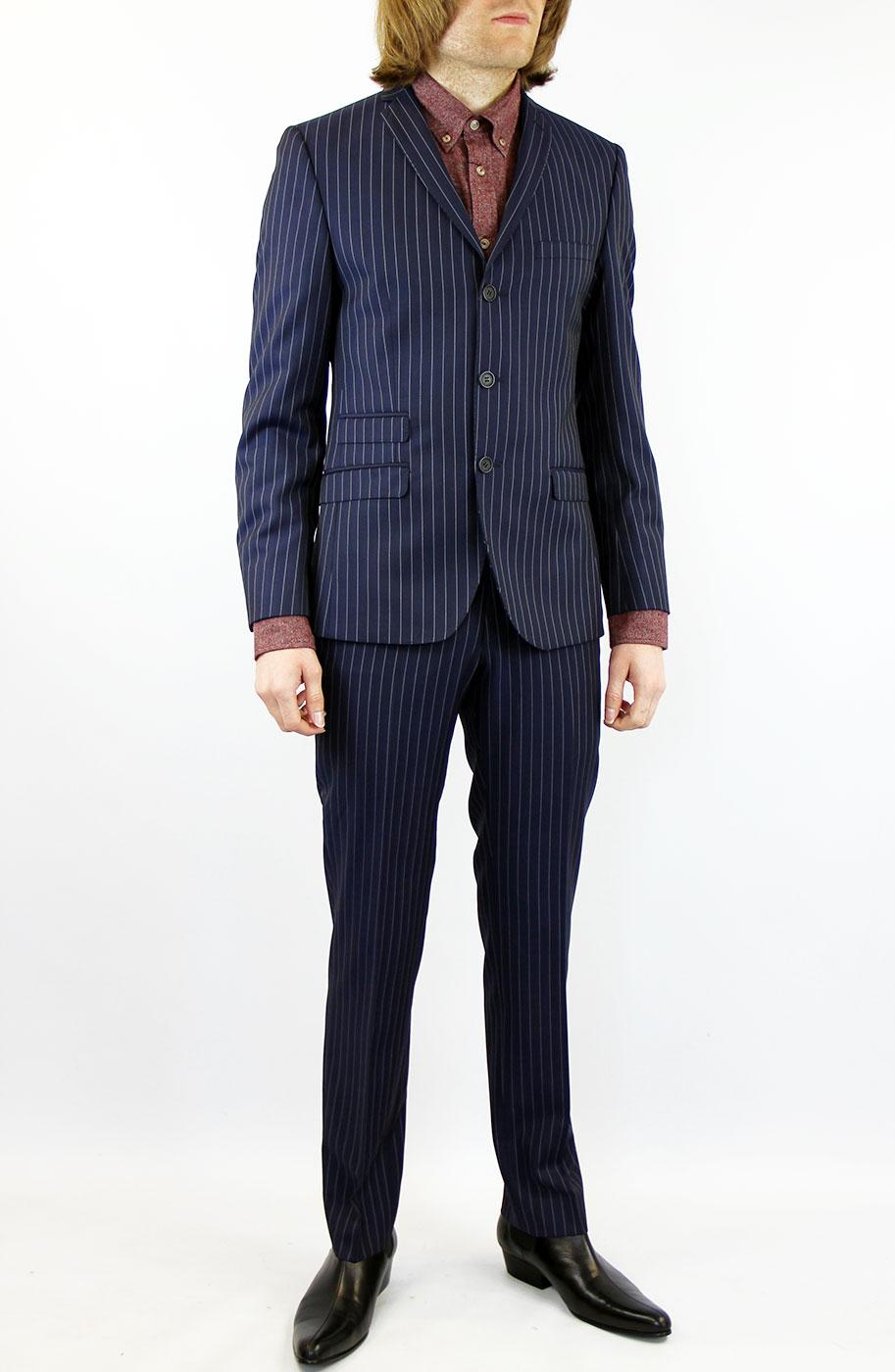 Tailored by Madcap England 3 Button Pinstripe Suit
