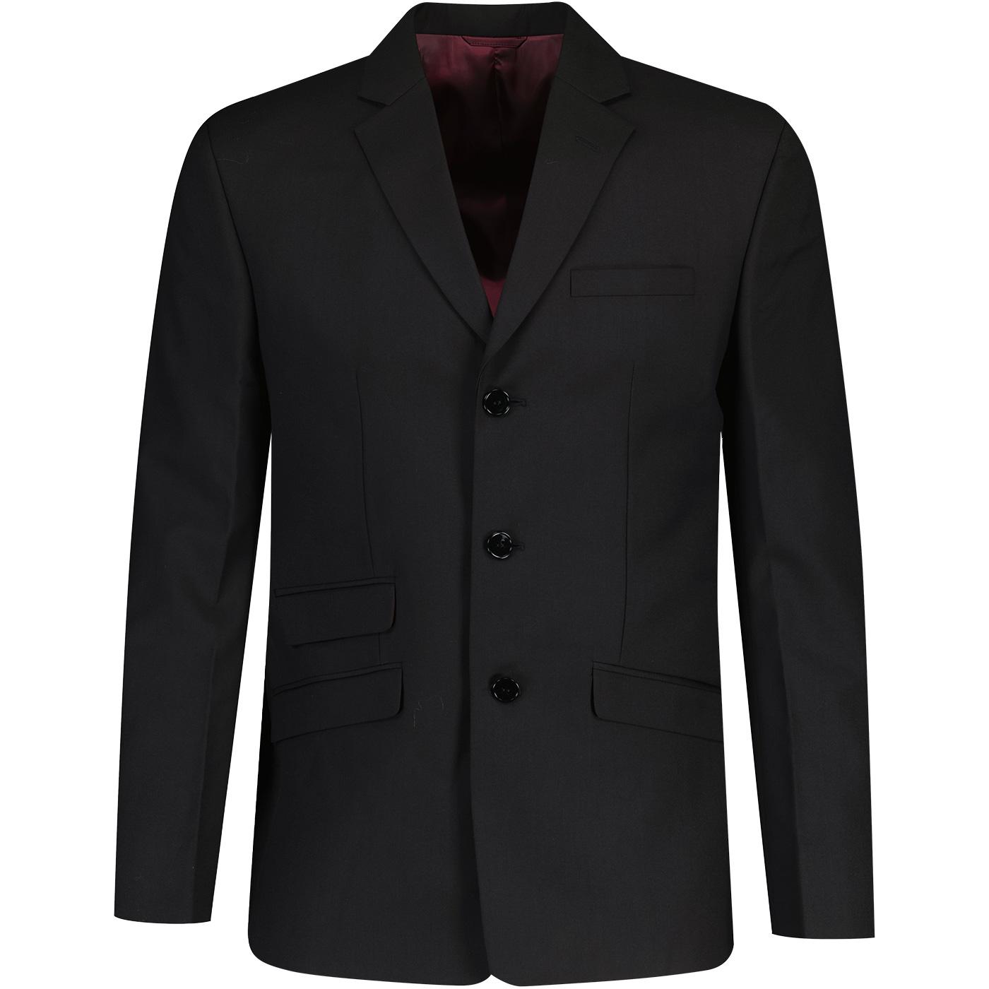 Alfie Madcap England Mod 3 Button Blazer Jacket B