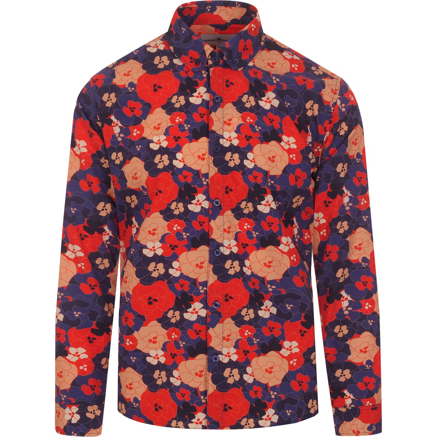 Kinfauns Floral MADCAP ENGLAND Penny Collar Shirt