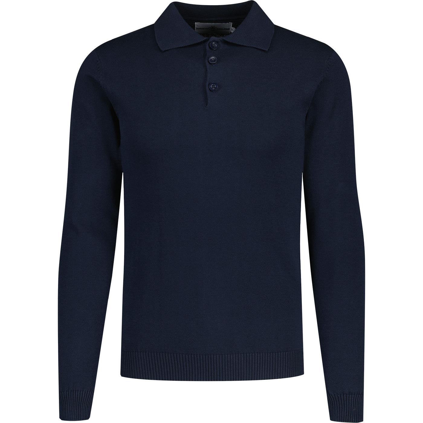 Brando MADCAP ENGLAND 1960s Mod Knitted Polo (N)