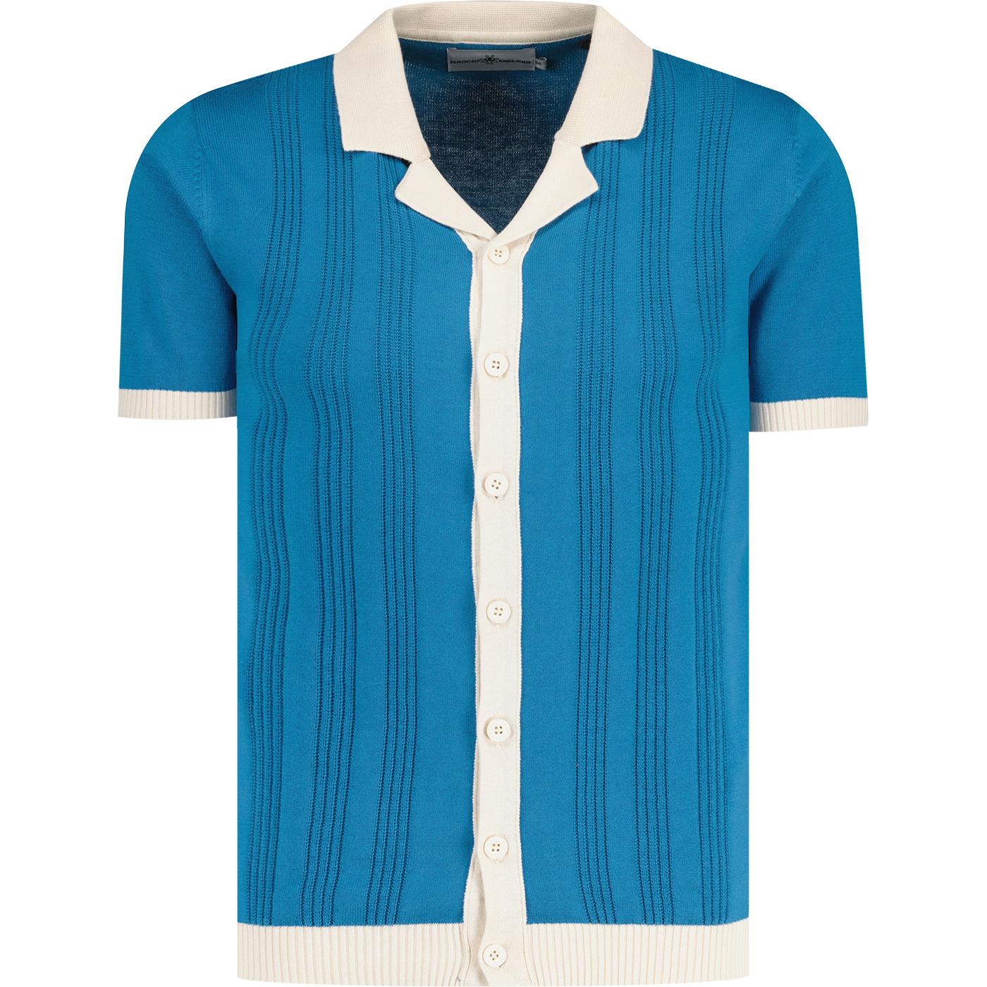 Riviera MADCAP ENGLAND Knit Revere Collar Shirt CB