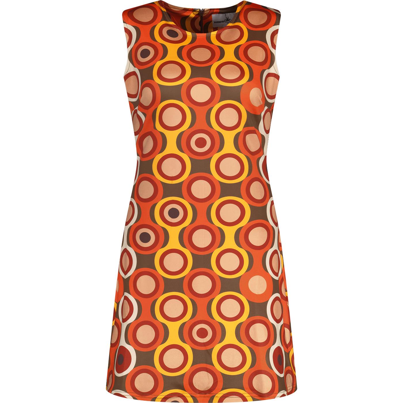 Daytripper Psych-Out Madcap Mod Dress - Emperador