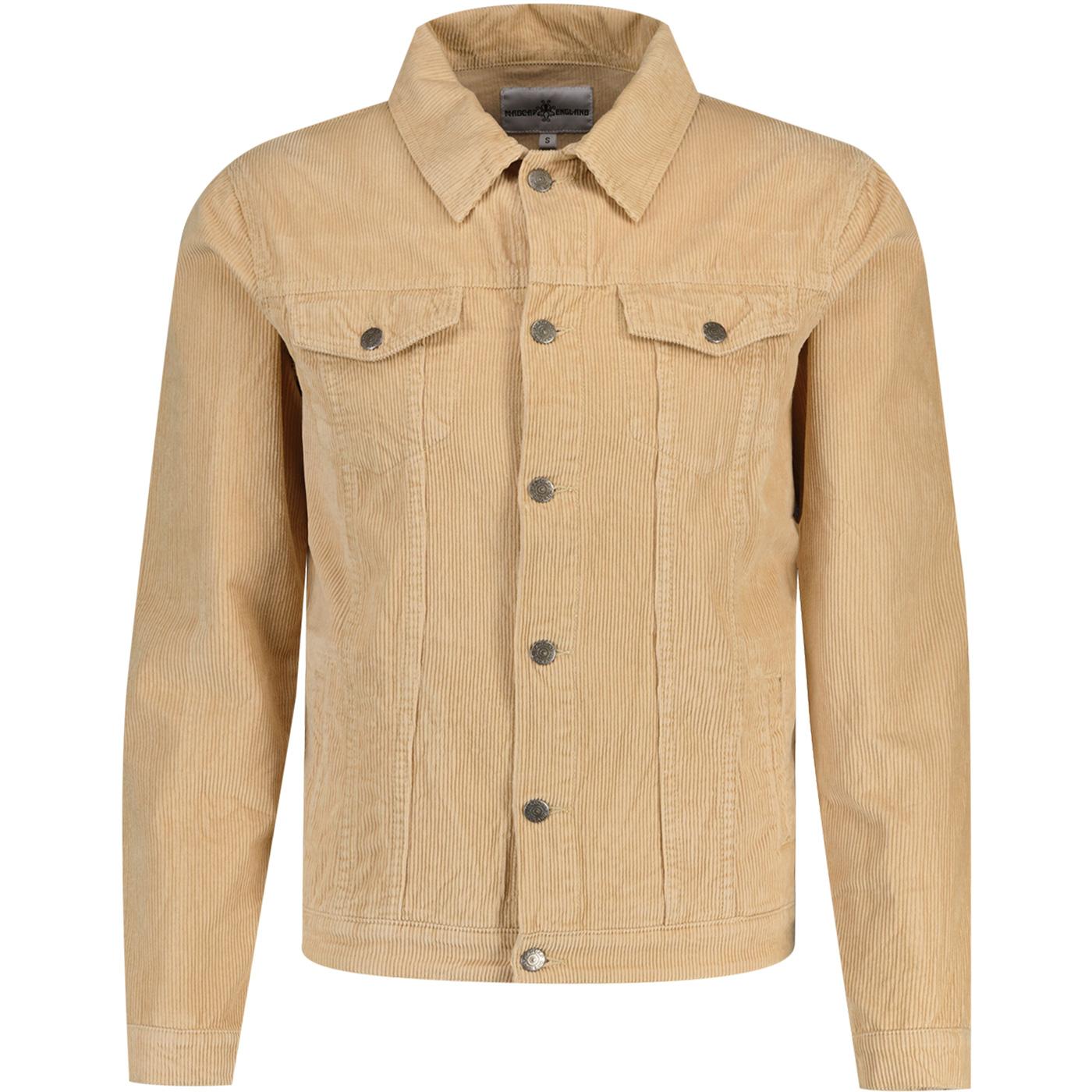 Woburn Madcap England Retro Cord Western Jacket L