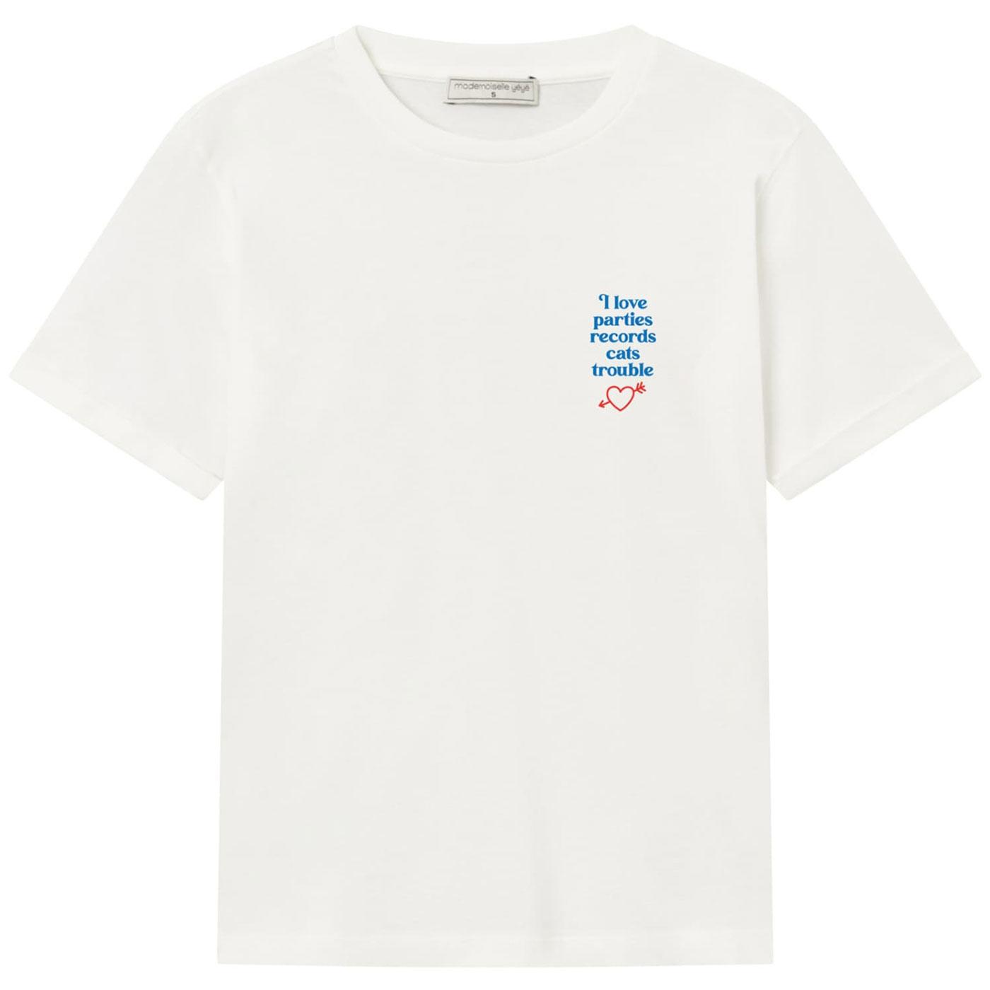 Mademoiselle Yéyé I Love... Retro Print T-Shirt