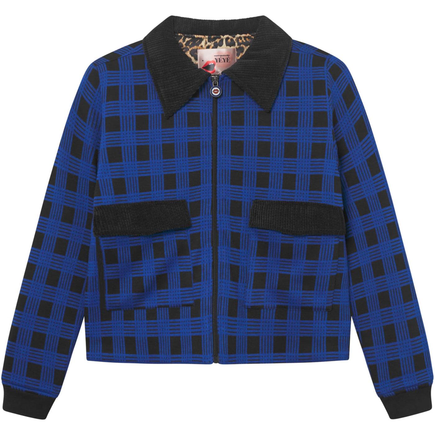 Mademoiselle Yéyé Rebel Riffmaster Check Jacket