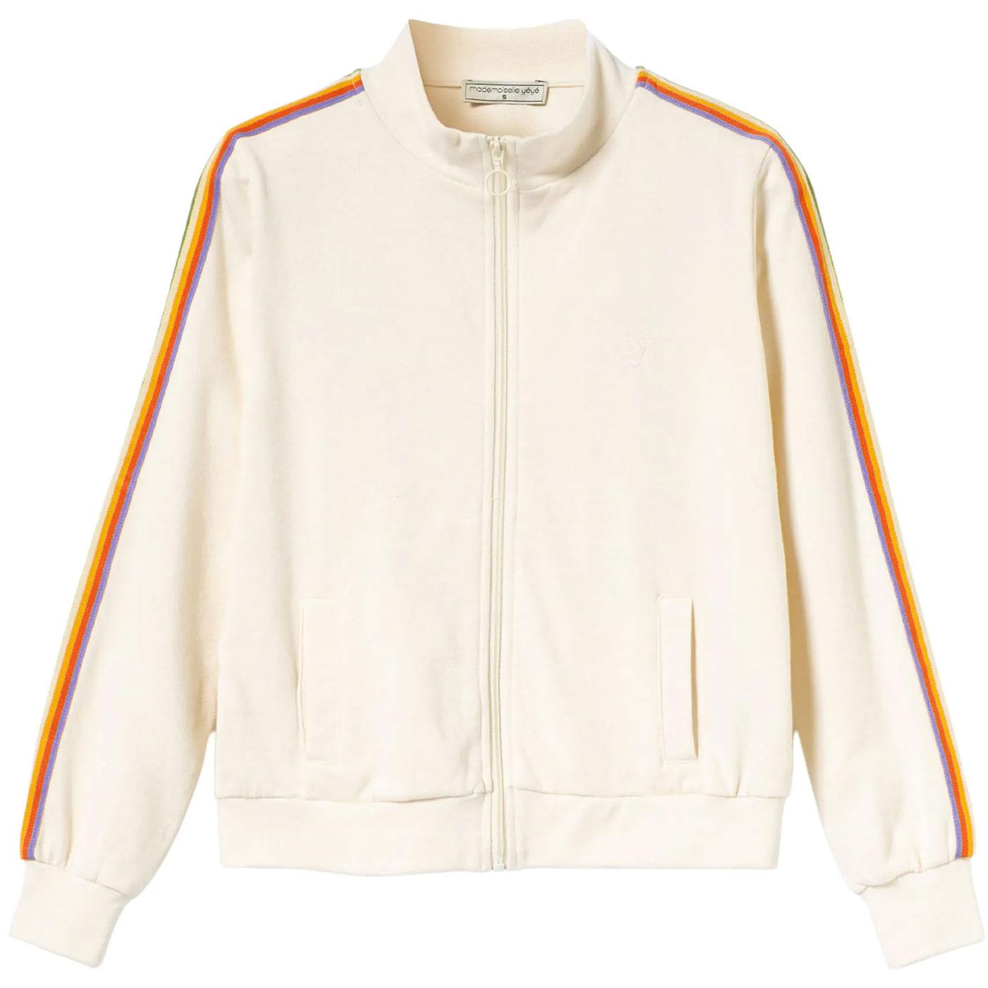 Mademoiselle Yéyé 70s Rainbow Lover Track Jacket W