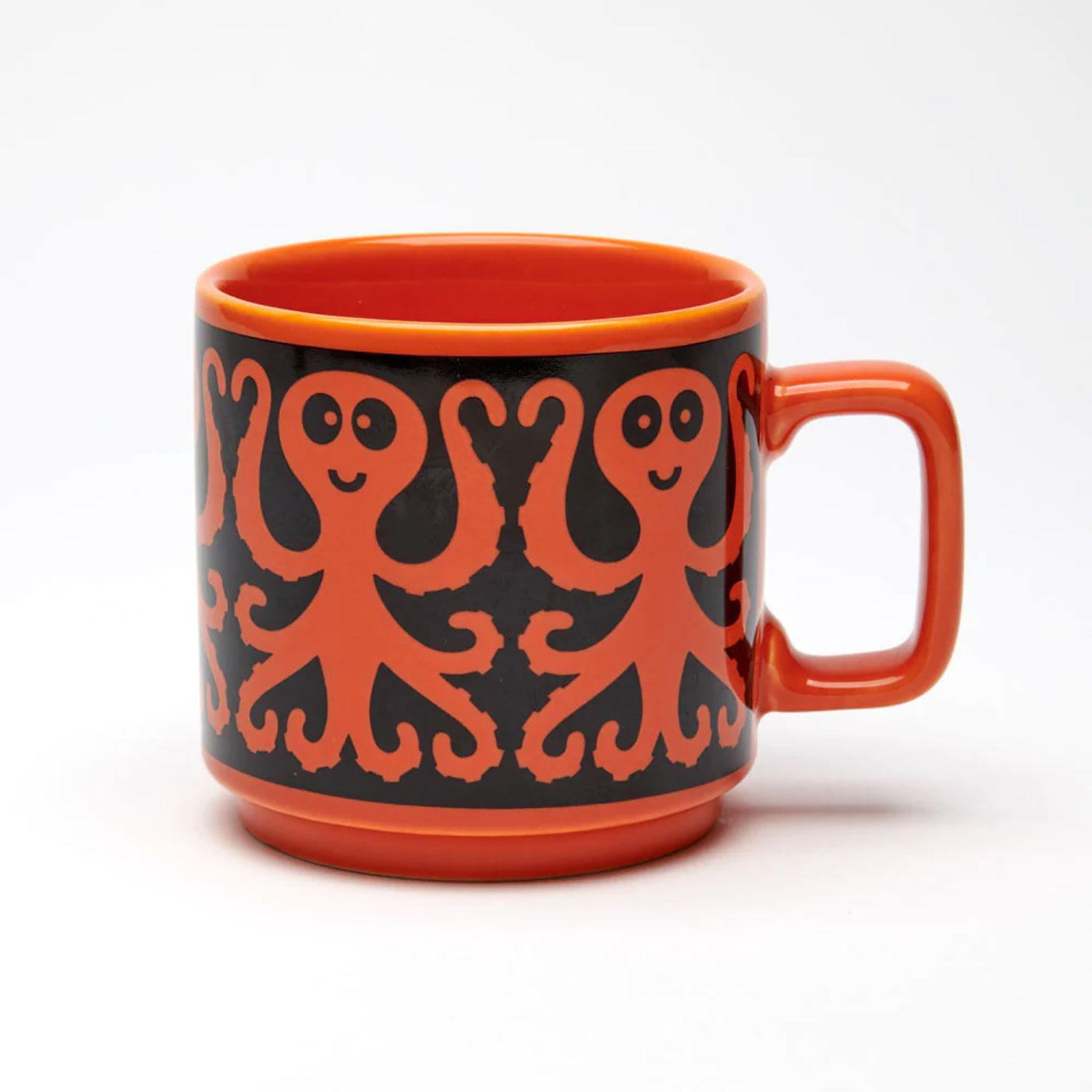 Magpie x Hornsea Pottery Retro 70s Octopus Mug O