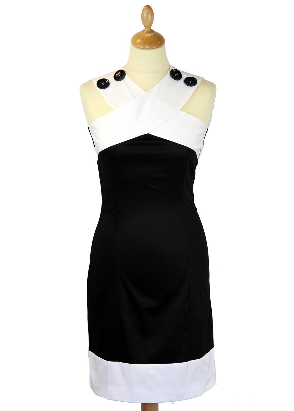 MARMALADE Mod A Line Criss-Cross Shoulder Dress