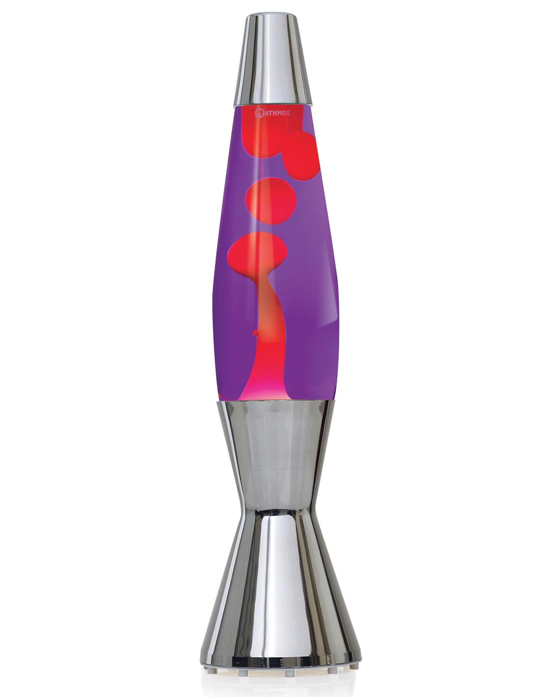 Babyastro MATHMOS Retro 60s Lava Lamp - Violet/Red