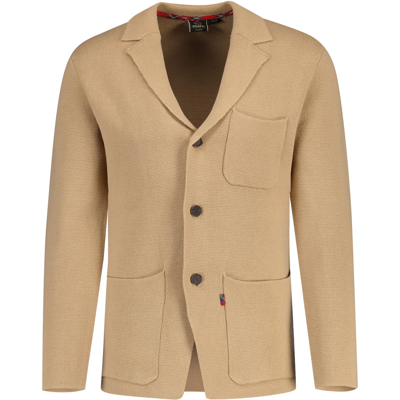 Bende Merc London Retro Mod Milano Knitted Blazer 