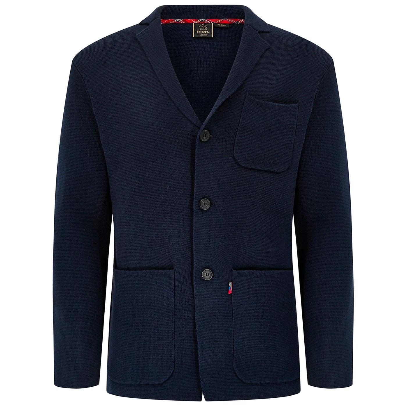 Bende Merc London Retro Mod Milano Knitted Blazer 