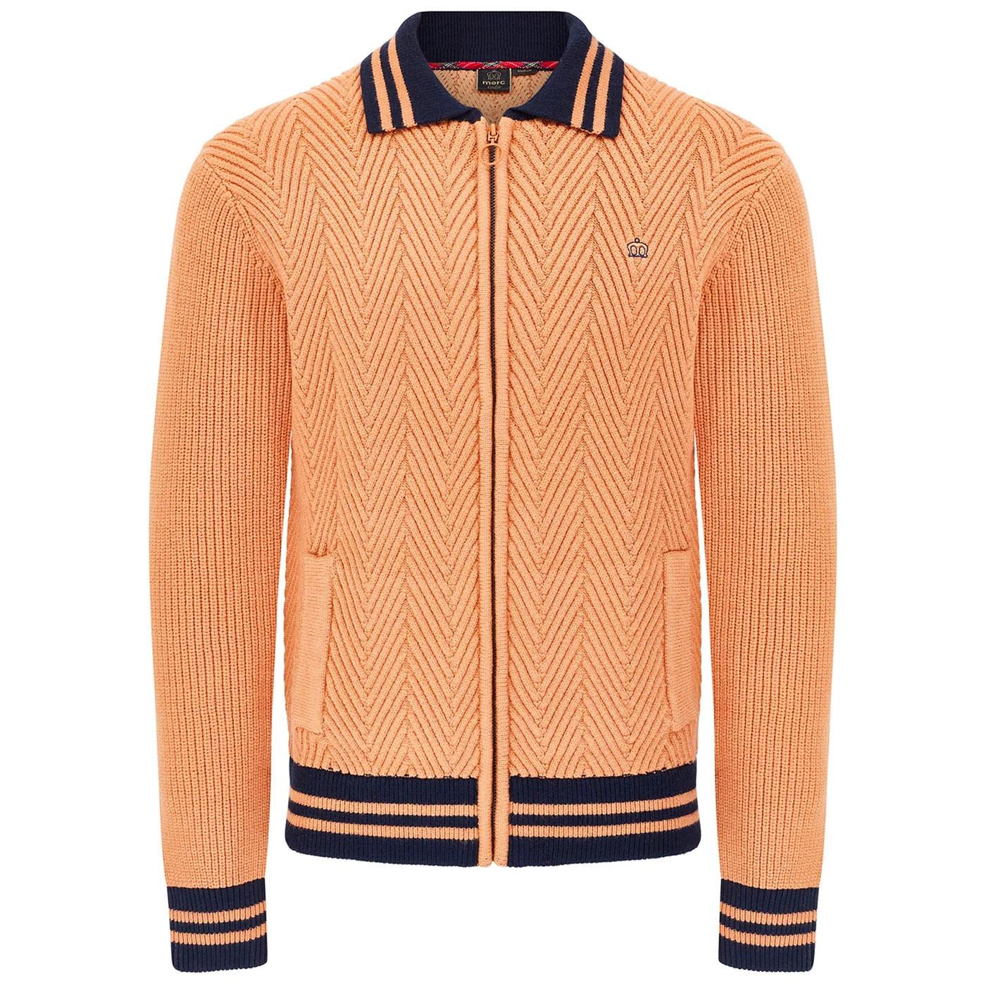 Harlesden Merc Mod Twin Tipped Knitted Jacket (T)