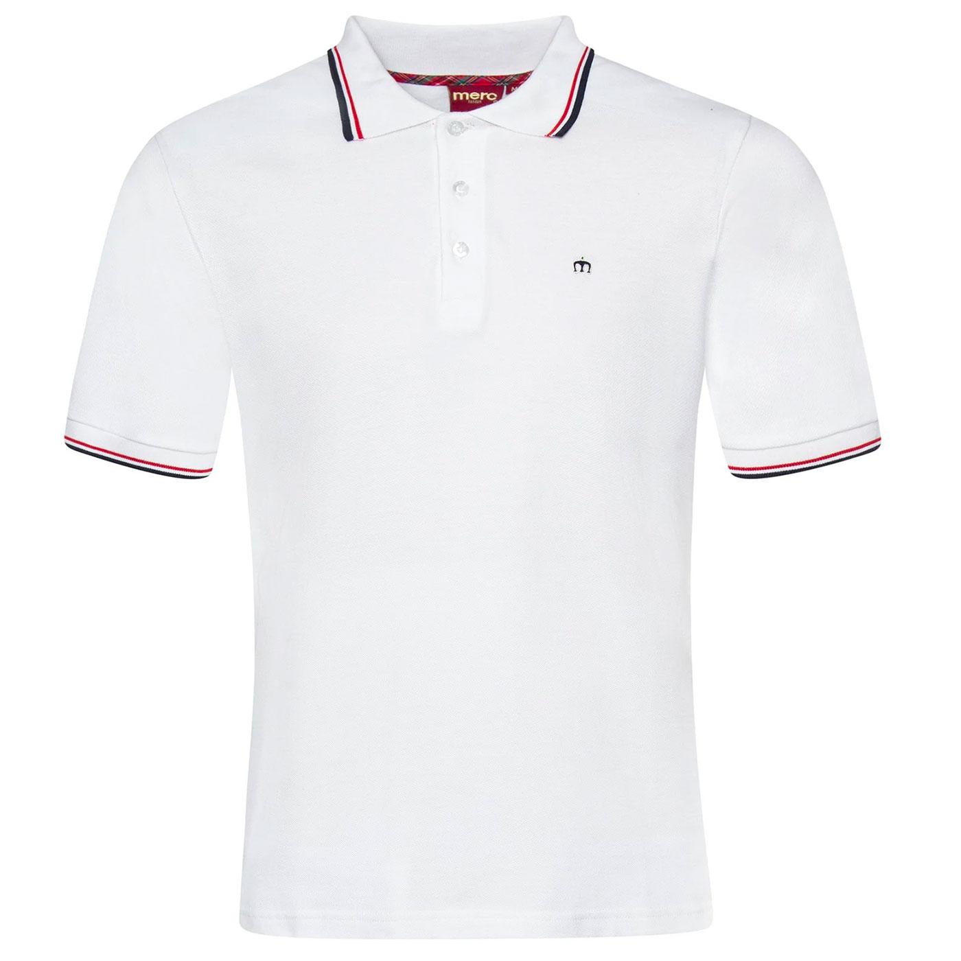 Card MERC Mod Retro Mens Tipped Pique 