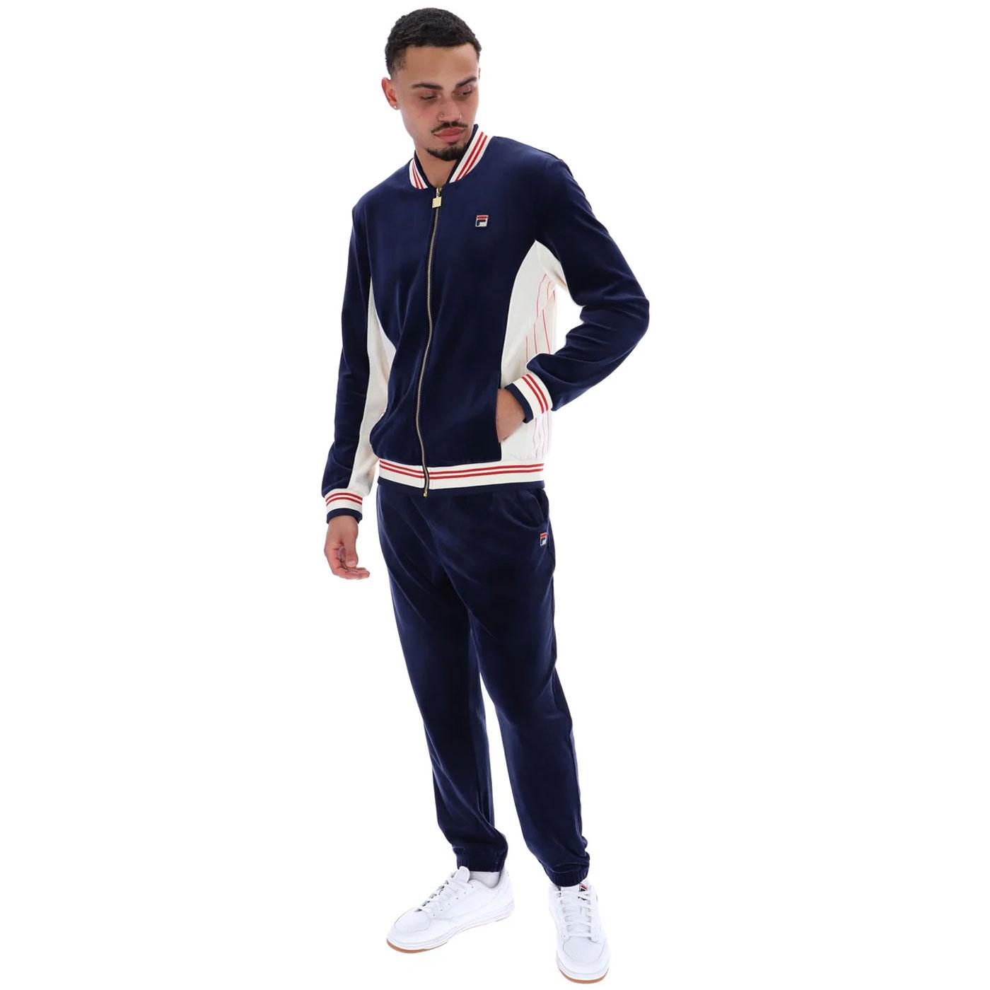 Fila Vintage Miguel & Eddie Velour Tracksuit N