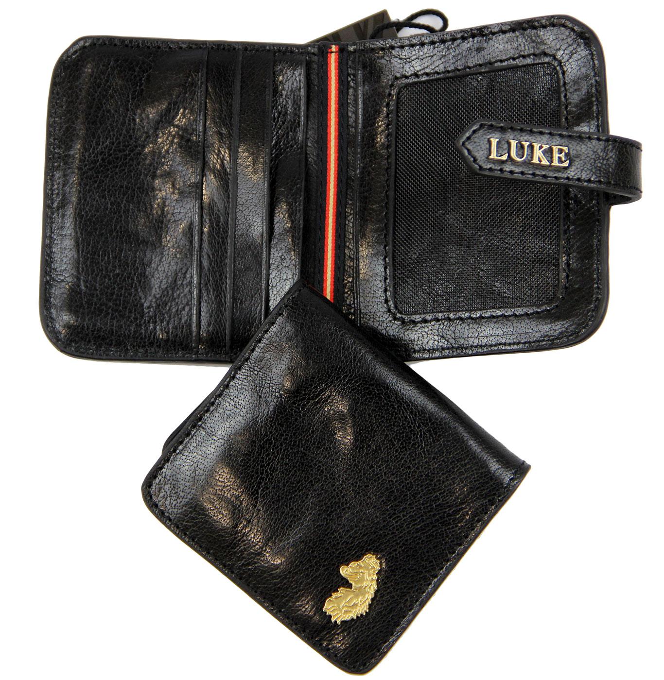 Minted LUKE 1977 Retro 70s Leather Billfold Wallet