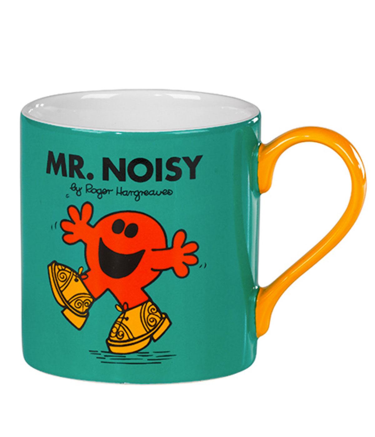 Mr Noisy Retro 1970s Vintage Mr Men and Little Miss Mug