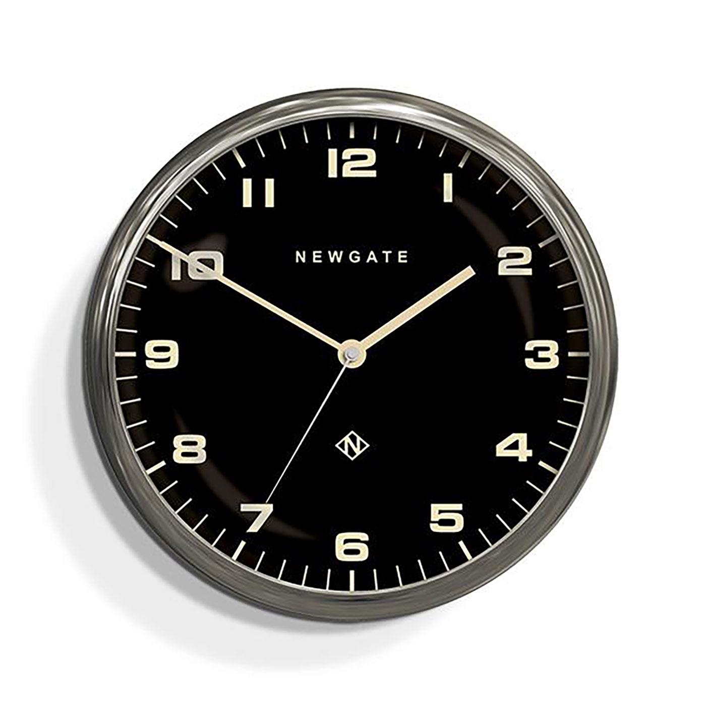 The Chrysler NEWGATE CLOCKS Sixties Steel Wall Clock