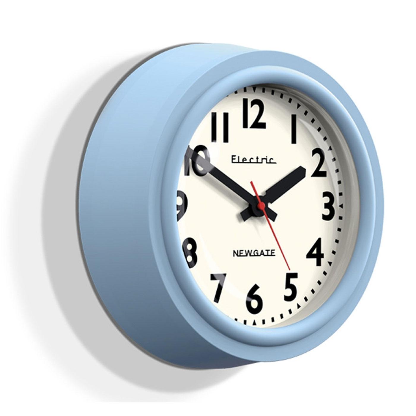 NEWGATE CLOCKS The Telelectric Retro 50s Clock in Blue