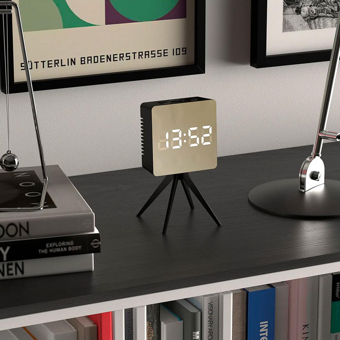 SPACE HOTEL BY NEWGATE CLOCKS Droid Retro 80s Alarm Clock