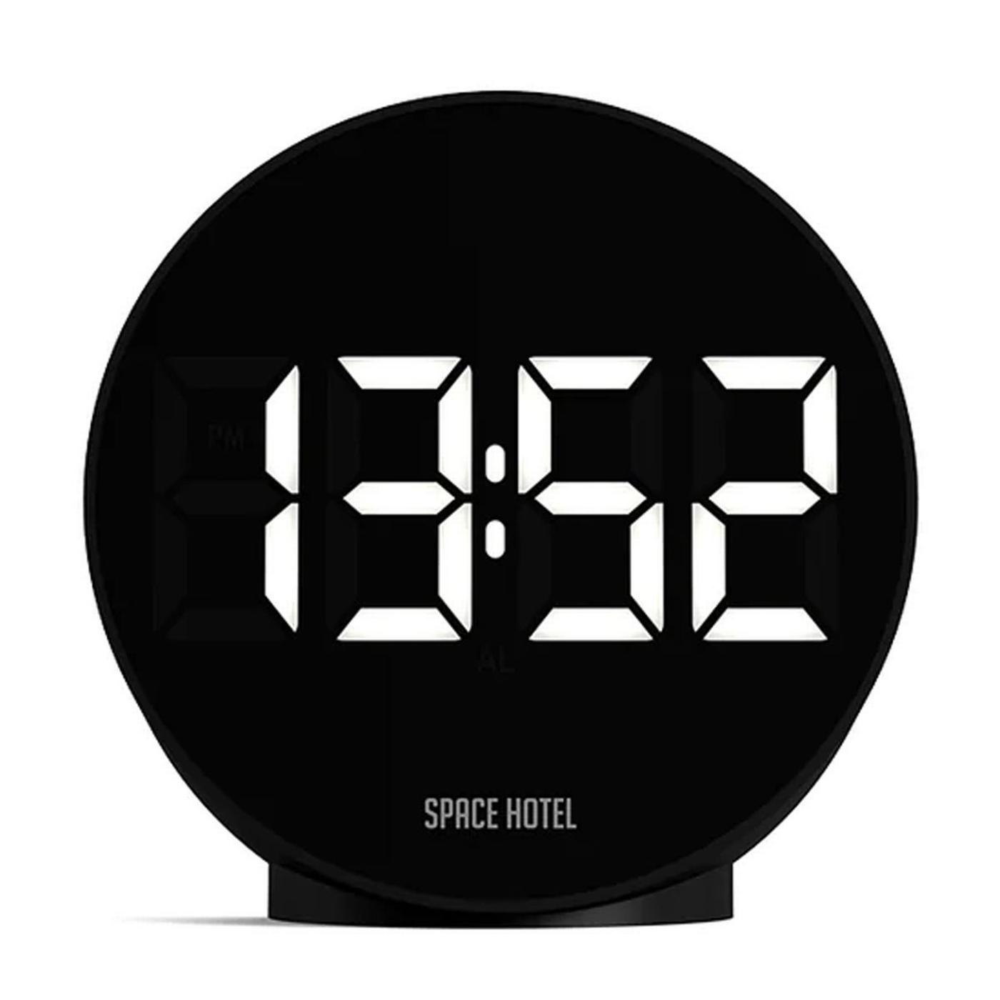 NEWGATE CLOCKS Space Hotel Spheratron Clock -Black